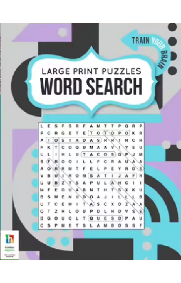 Large Print Puzzle Book Word Search 2